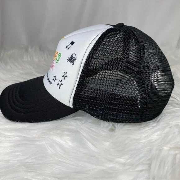 The Mayfair Group I Scream Colour 99 Cent Dreams Forever Trucker Hat Black White - Picture 5 of 10